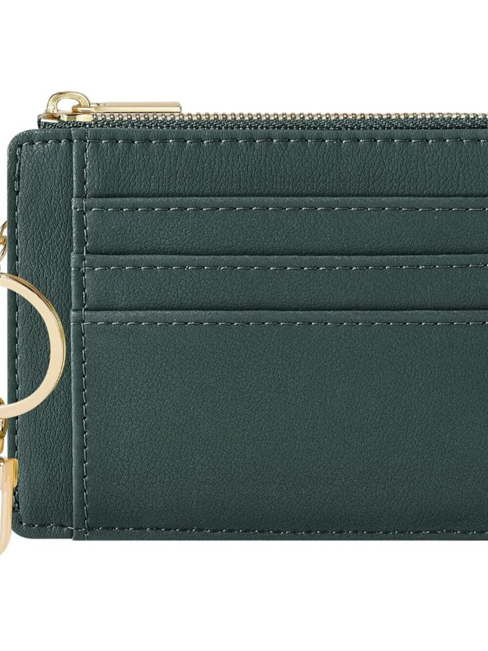 Card Case Slim Front Pocket Wallet for Women Credit Card Holder with Keychain |